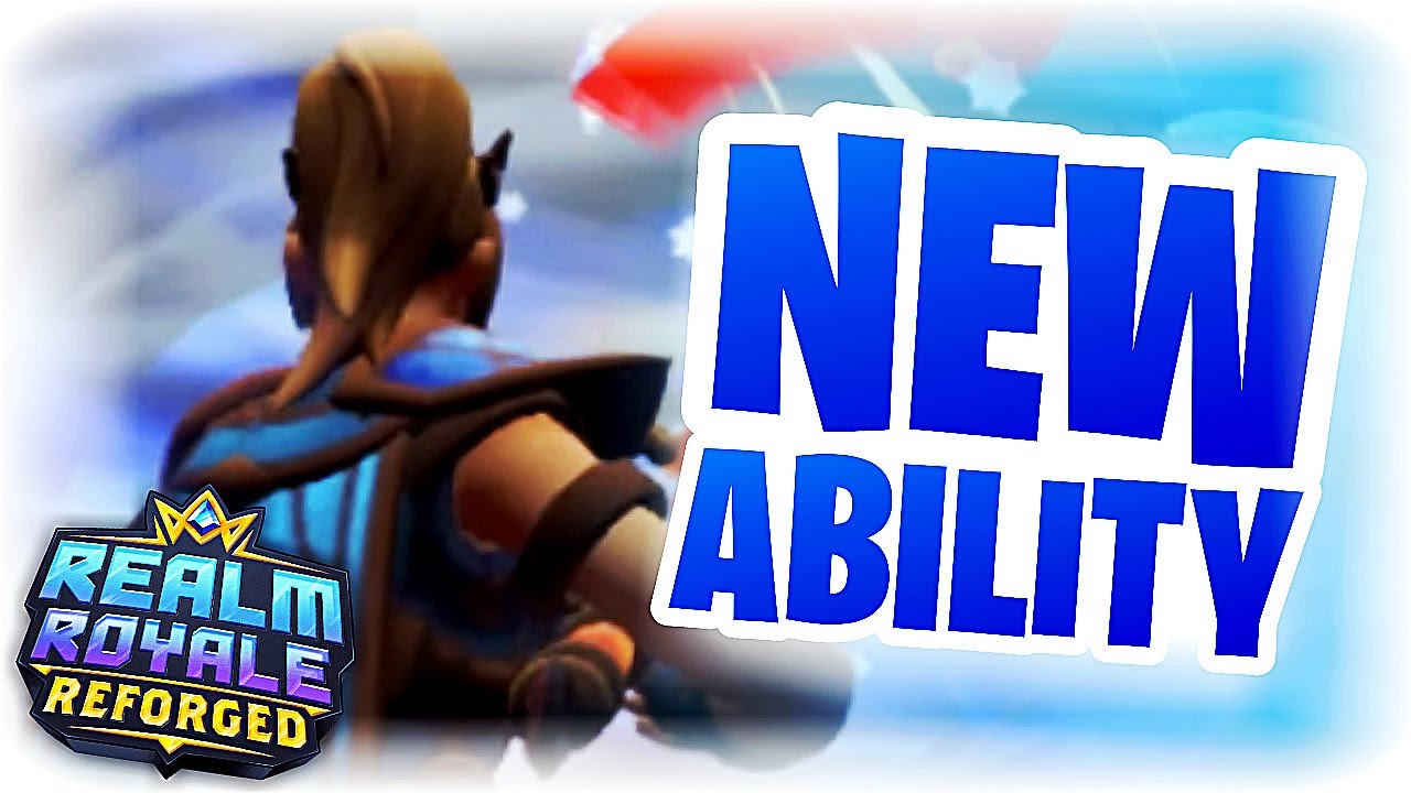 *NEW* BLIZZARD ABILITY + UPDATE GAMEPLAY in Realm Royale Reforged!