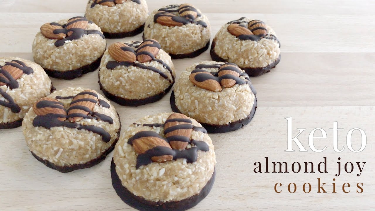 Keto Almond Joy Cookies