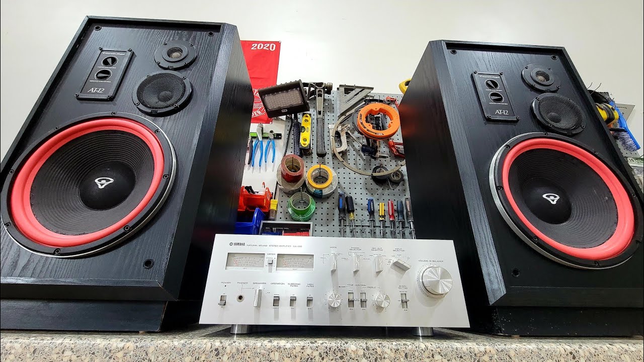 Yamaha CA-1010 Powering Up for the First Time in Over 20 Years
