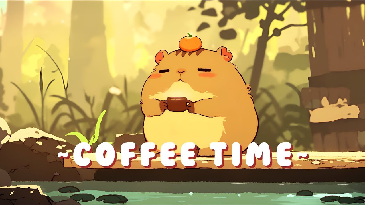 24/7 Capybara Lofi Beats - Japanese-inspired Lofi Collection ~ Calm Energy ~ ✨ | Background Music