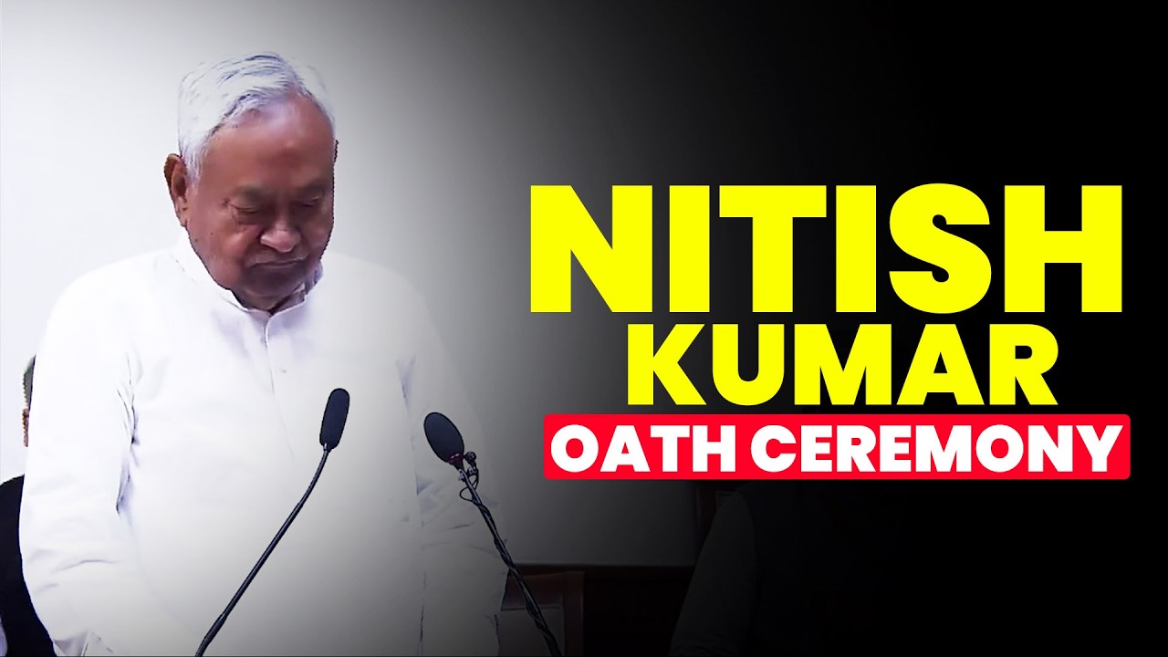BREAKING NEWS: Nitish Kumar takes oath as Rajya Sabha MP | Bihar politics | JDU | RJD | BJP