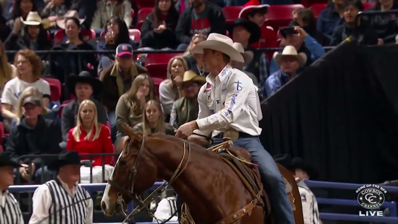 Tuf Cooper Makes Another 7.2-Second Run in Round 6 of 2023 NFR