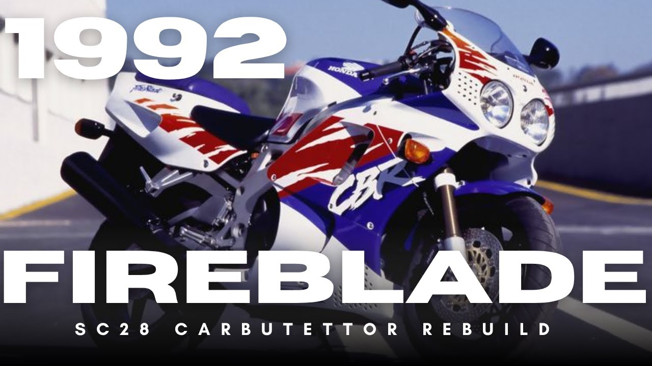 🛠️ Восстановление карбюраторов | Полная сборка Honda Fireblade (SC28) 1992 года выпуска