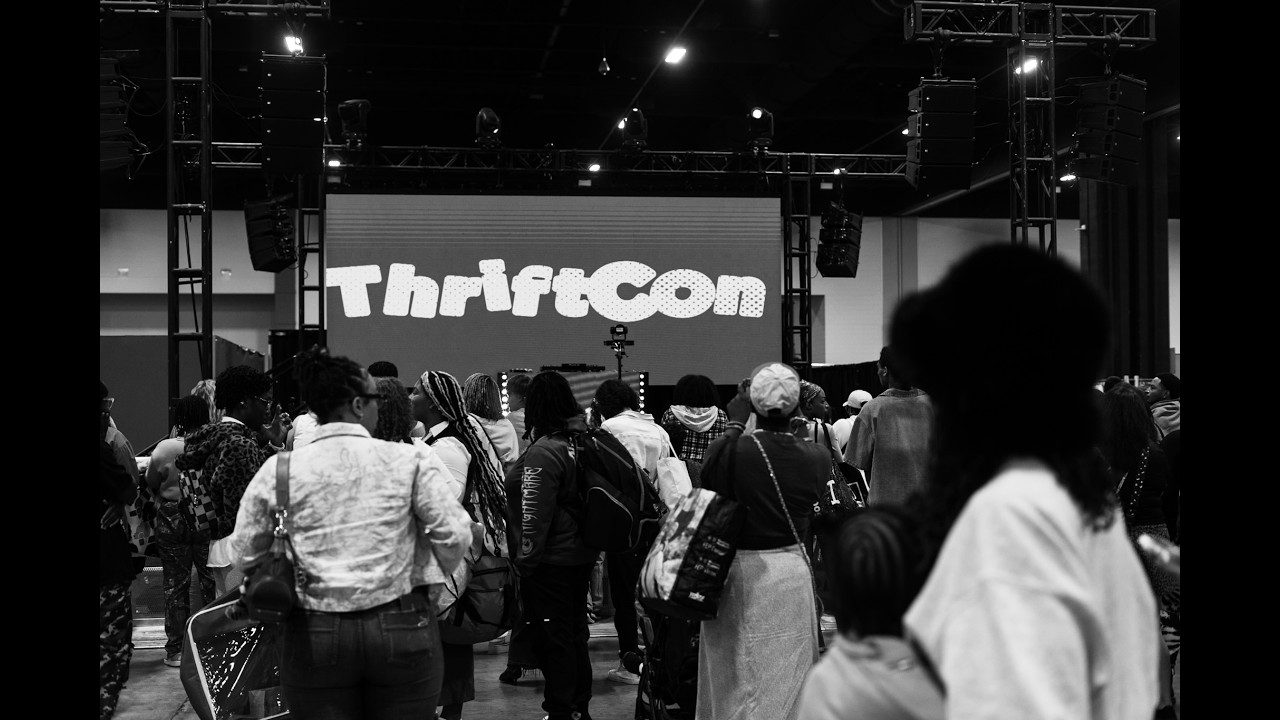 VLOG #16 | THRIFT-CON IN ATLANTA | BTS , SHOPPING , NETWORKING