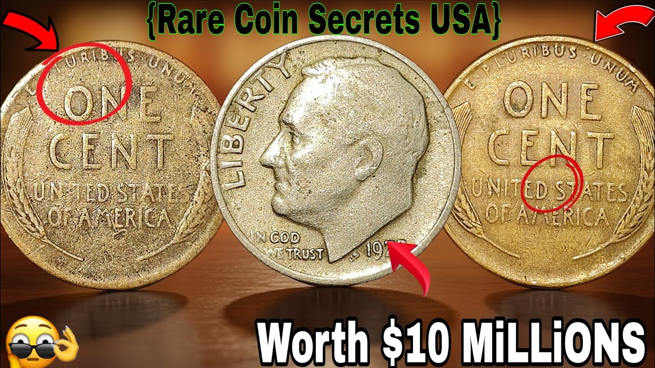 Ultra Rare Roosevelt Dimes & Most Valuable Wheat Pennies Worth A Lot Of Money | Rare Coins Revealed!