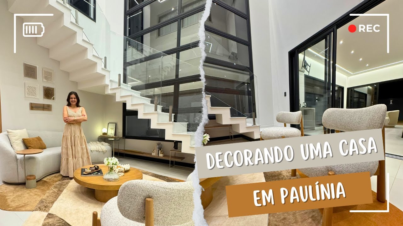 Decorando uma Casa minimalista em Paulínia