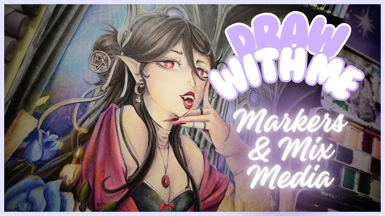 ★˖° Draw with Me ✦ DTIYS by Elizmilart