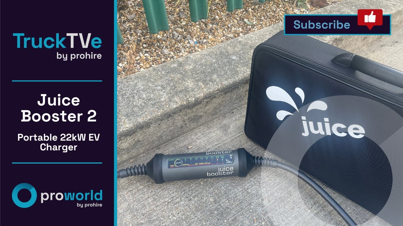 JUICE BOOSTER 2 - Portable 22kW EV Charger │ Juice Technology