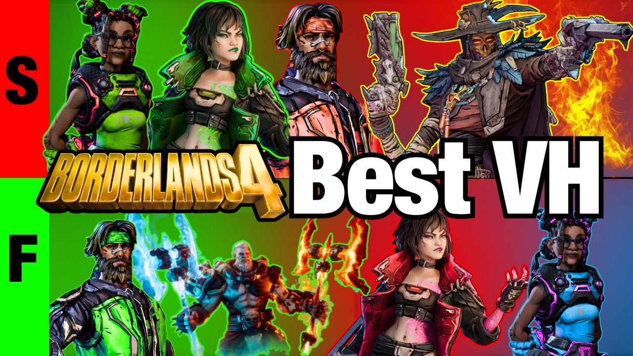 STRONGEST VAULT HUNTER Tier List in Borderlands 4 + C4SH