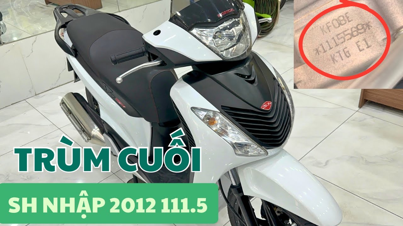 Tr&ugrave;m cuối SH nhập &Yacute; 111.5 hiếm gặp đời cuối c&ugrave;ng