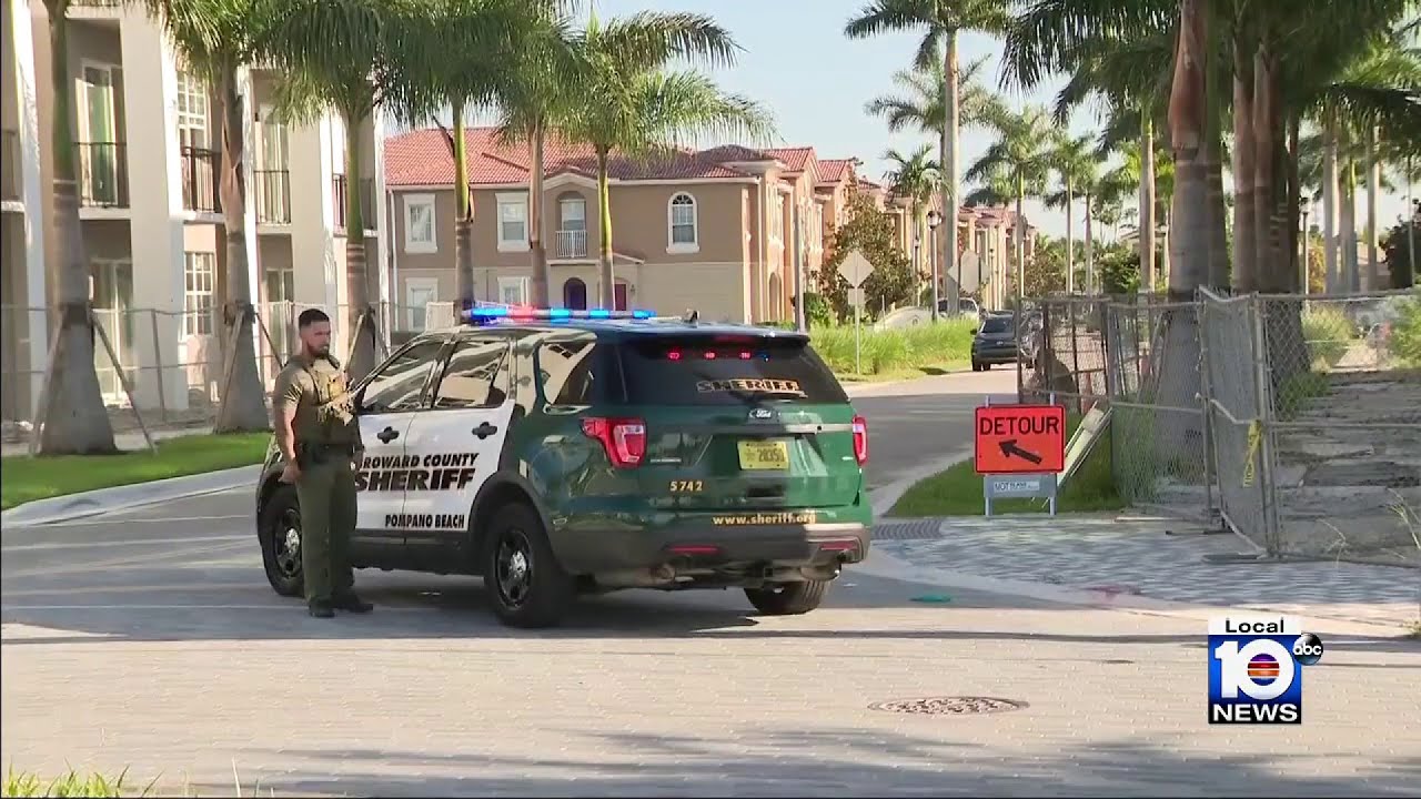 Law enforcement swarms Tamarac apartment complex where woman was found dead Wednesday