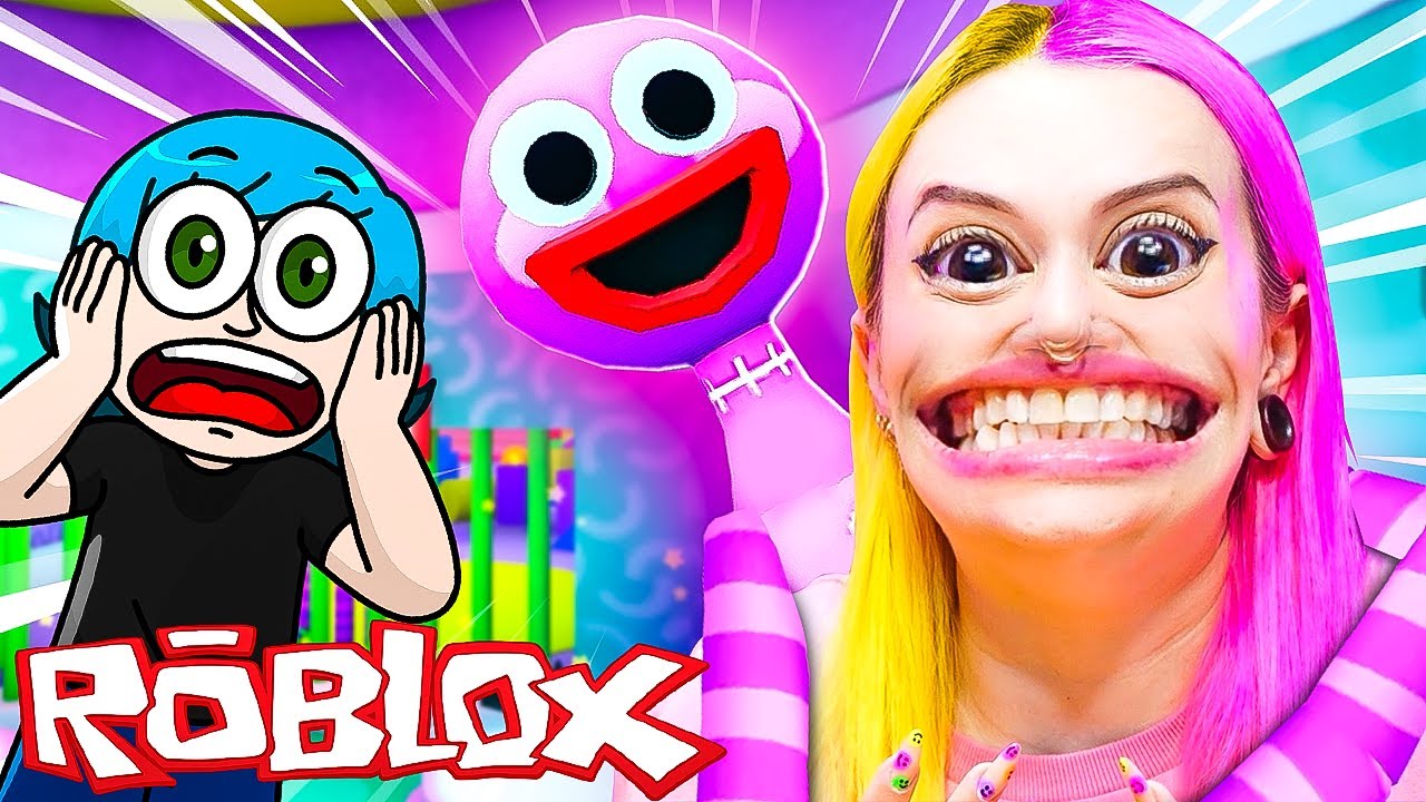 O SR. SORRISO PEGOU MINHA MÃE 🤣 ROBLOX Escape Mr SMILEY's DAYCARE ( Alec GO! )