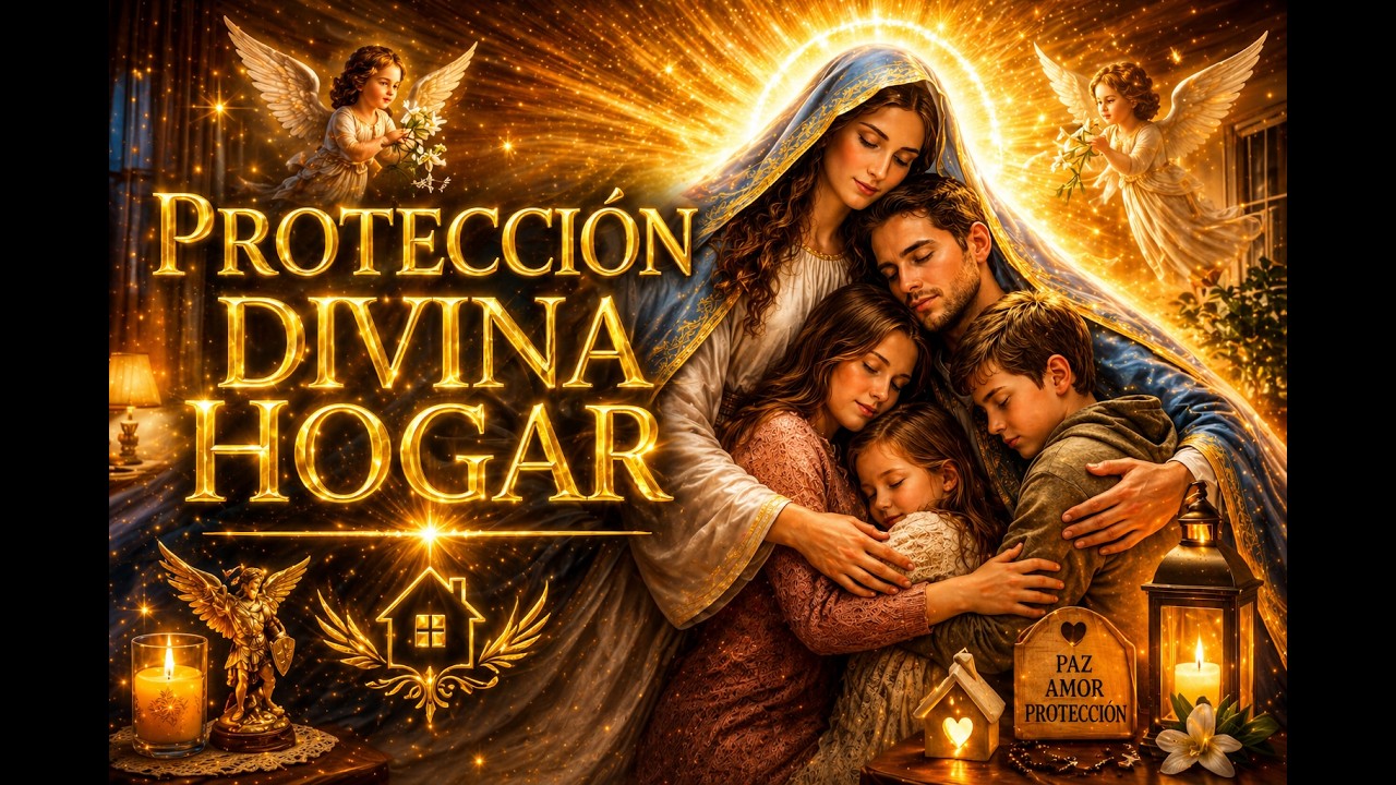 💖Limpieza Energética del Hogar con el Arcángel Miguel y la Virgen María | Protección Divina