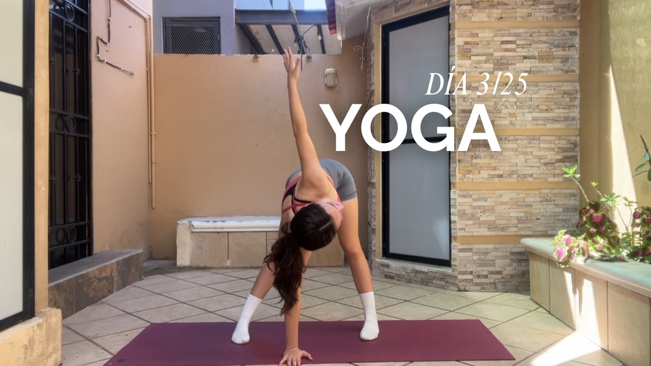 DIA 3/25 | YOGA PARA PRINCIPIANTES | 25 MIN