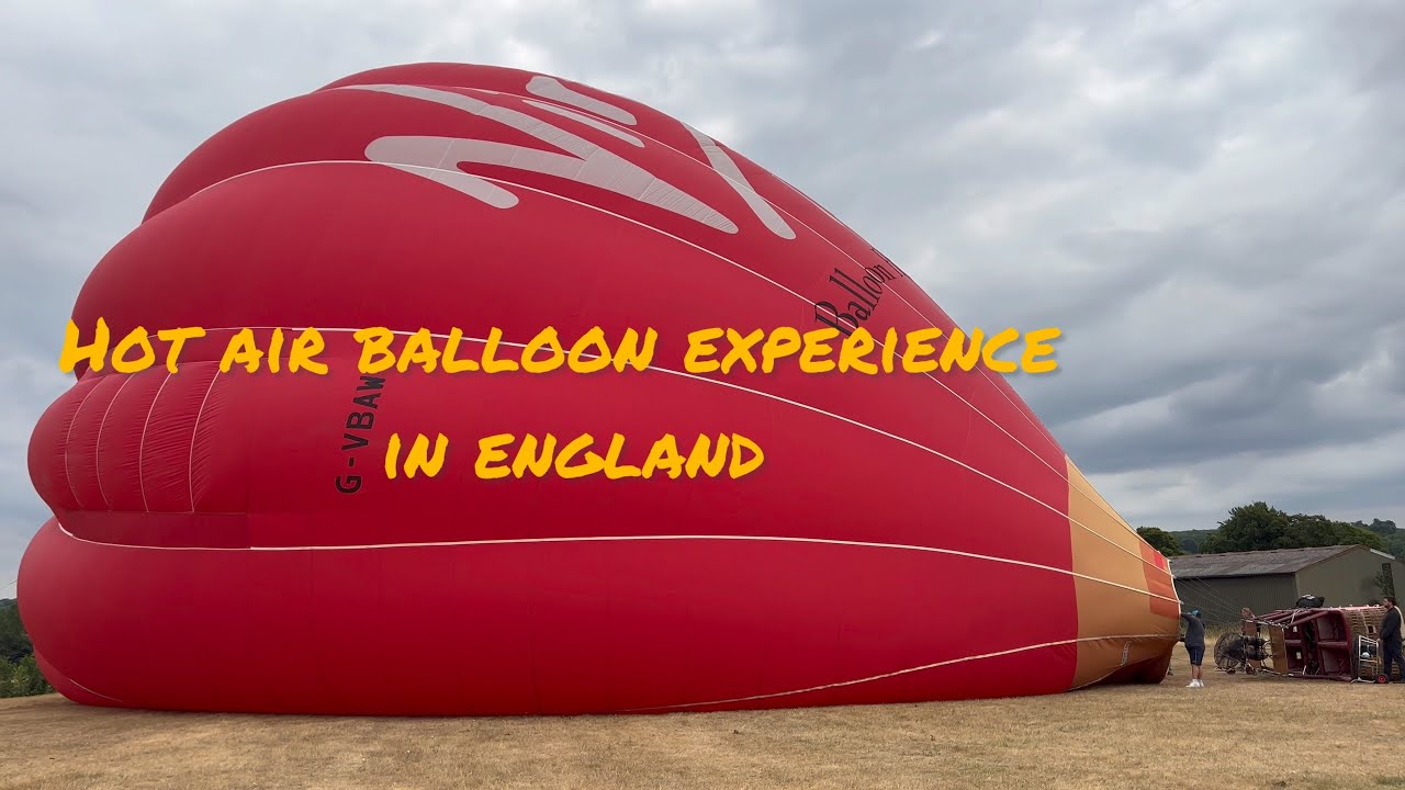 Hot air balloon experience in England! Virgin balloon flights Oxfordshire | Henley on Thames