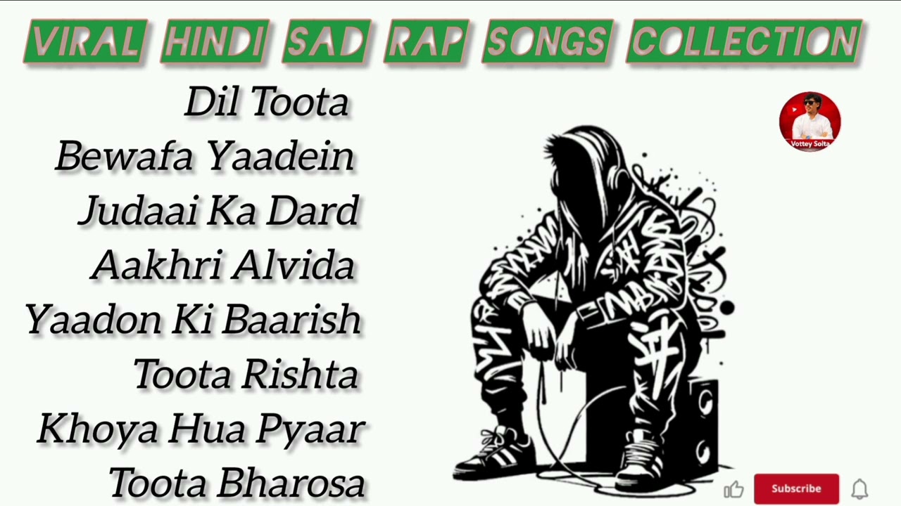 Viral Hindi Sad Rap Songs Collection 2026 | Heartbroken Rap Playlist | Emotional Hindi Rap ❤️‍🩹