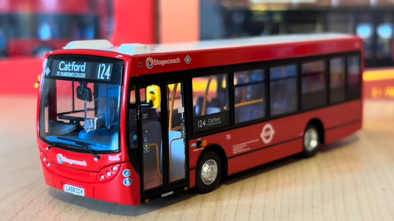 Northcord/Model Buses Creations 1:76 Scale Stagecoach London Enviro200 Model Bus Review (MBC 1002)