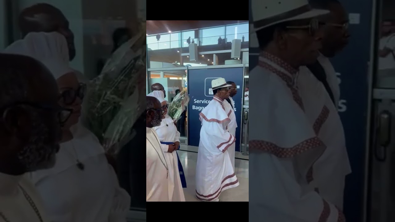 Rev EMF Oshoffa arrives France 🇫🇷