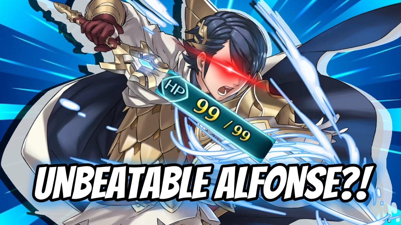 99 HP Alfonse MURDERS My DEFENSE?! | Aether Raids Defense Anima [FEH]
