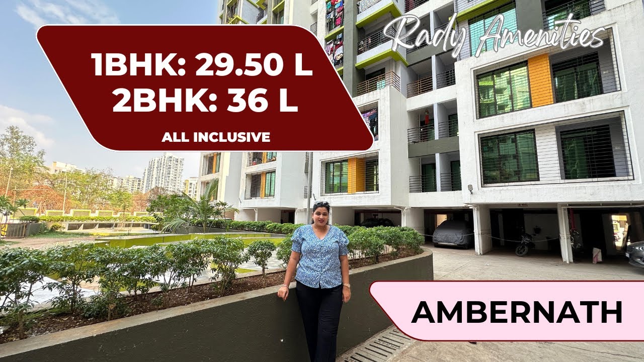 Call: 8055855866 | अंबरनाथ में 1 BHK 29.50 Lakhs / 2 BHK 36 Lakhs (All inclusive) | Ready Amenities