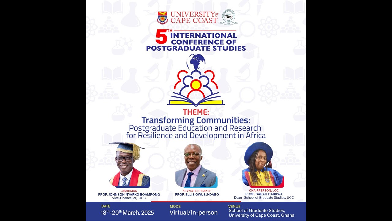 TVUCC LIVE STREAMING:  5TH INTERNATIONAL CONFERENCE OF POSTGRADUATE STUDIES