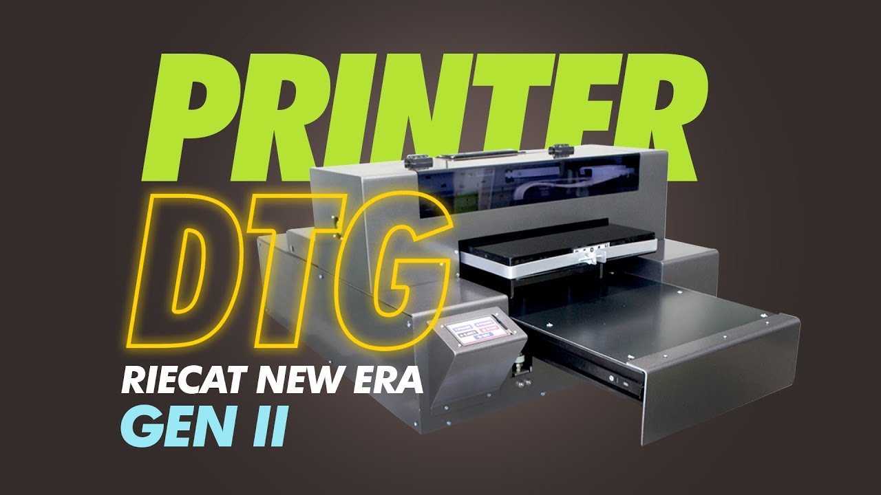Tutorial Printer DTG Riecat New Era gen II
