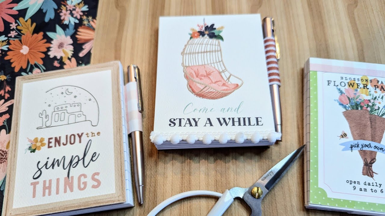 How to make a Notepad/Easy craft fair idea/Cinch stack cutter
