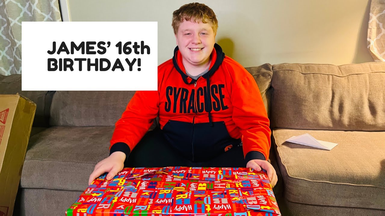 16-ЛЕТИЕ ДЖЕЙМСА!