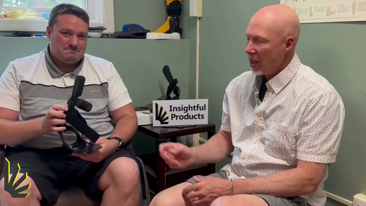 Robert loves the removable straps on the Step-Smart Pro Brace for Drop Foot