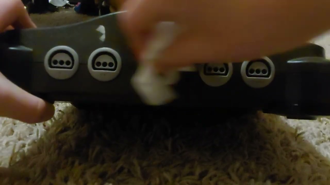 Cleaning my N64