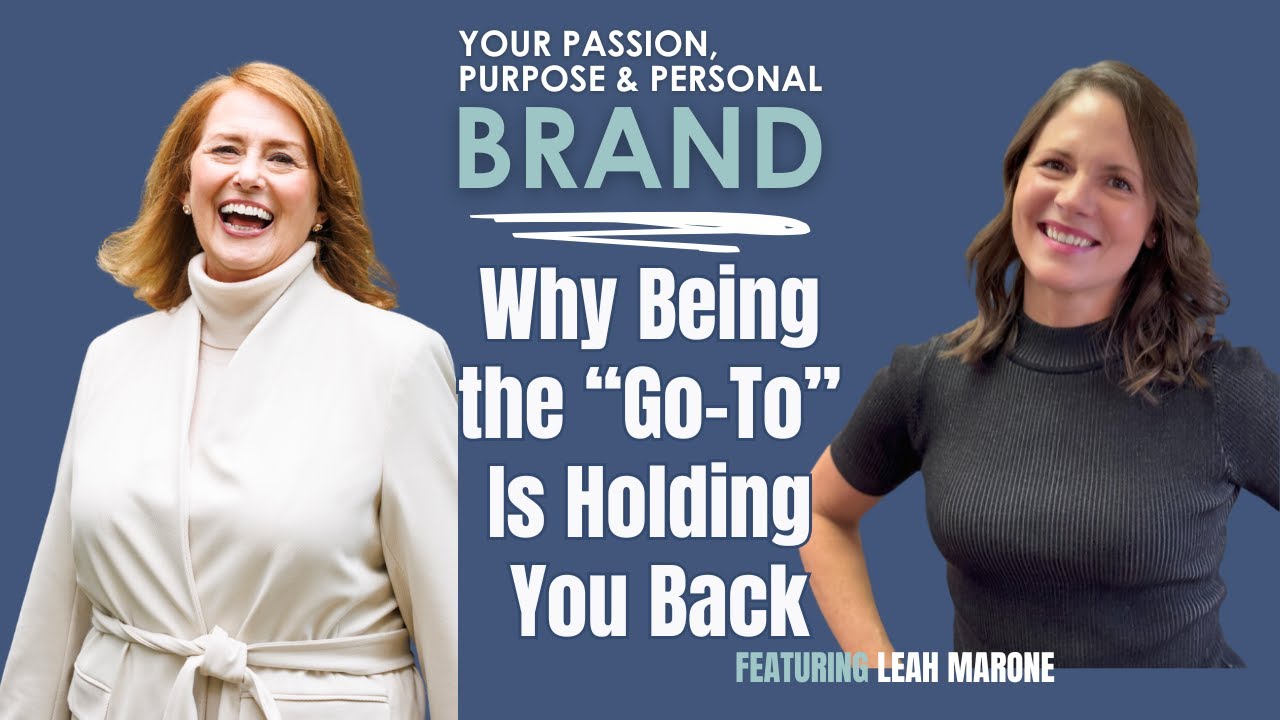 Serial Fixer: Break Free from the Habit of Solving Other People’s Problems with Leah Marone