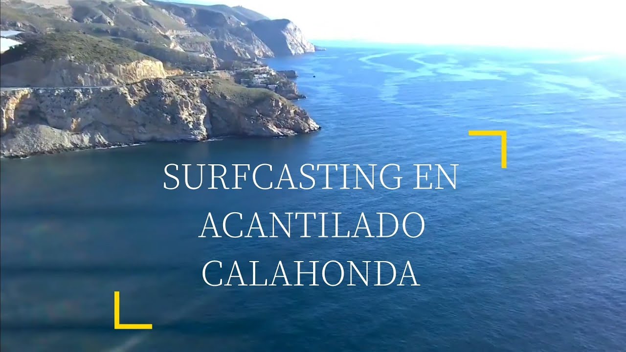 SURFCASTING EN ACANTILADO(CALAHONDA)buscando grandes peces..pesca al vivo y m&aacute;s..SURFCASTING GRANADA