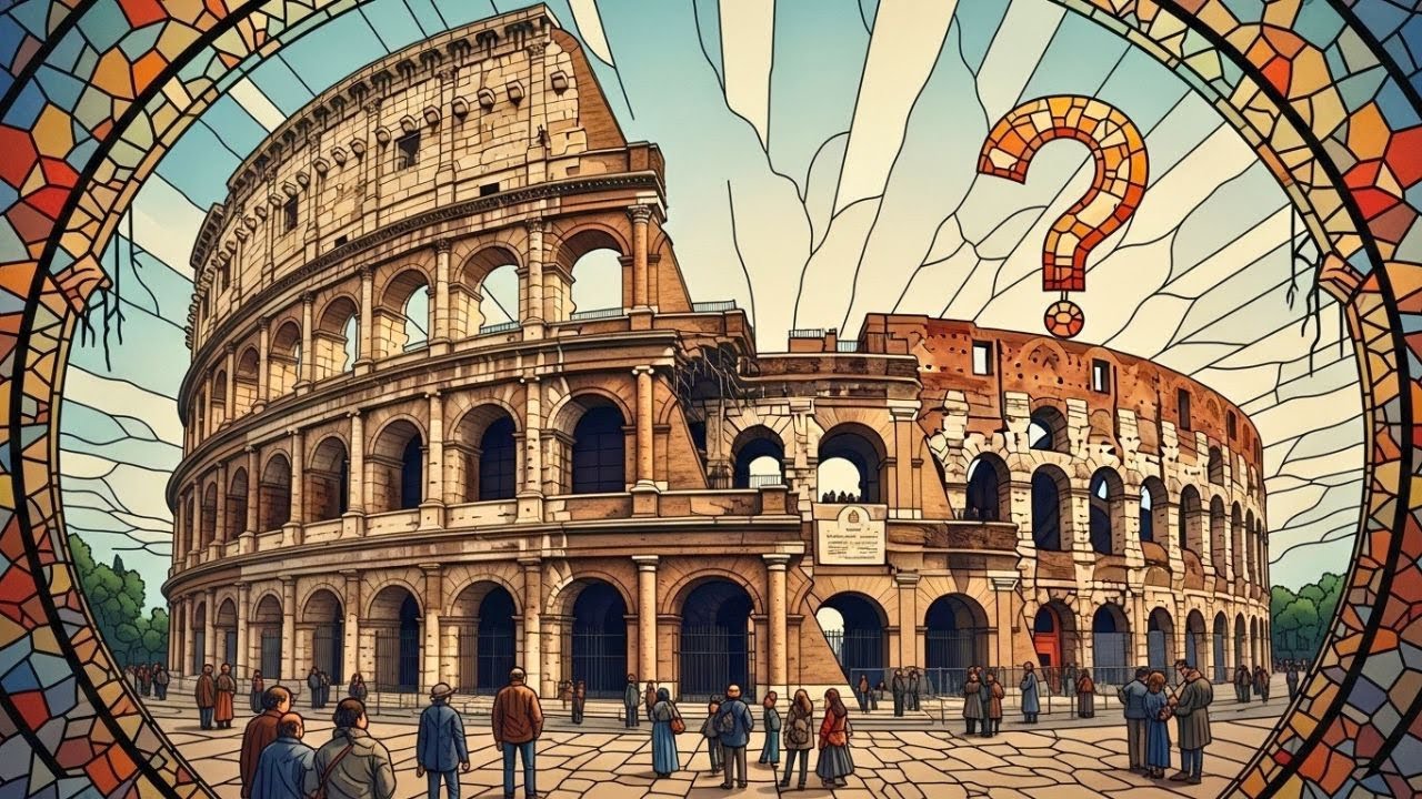 Por Que Falta METADE do Coliseu Romano? A Resposta Vai Te Chocar!