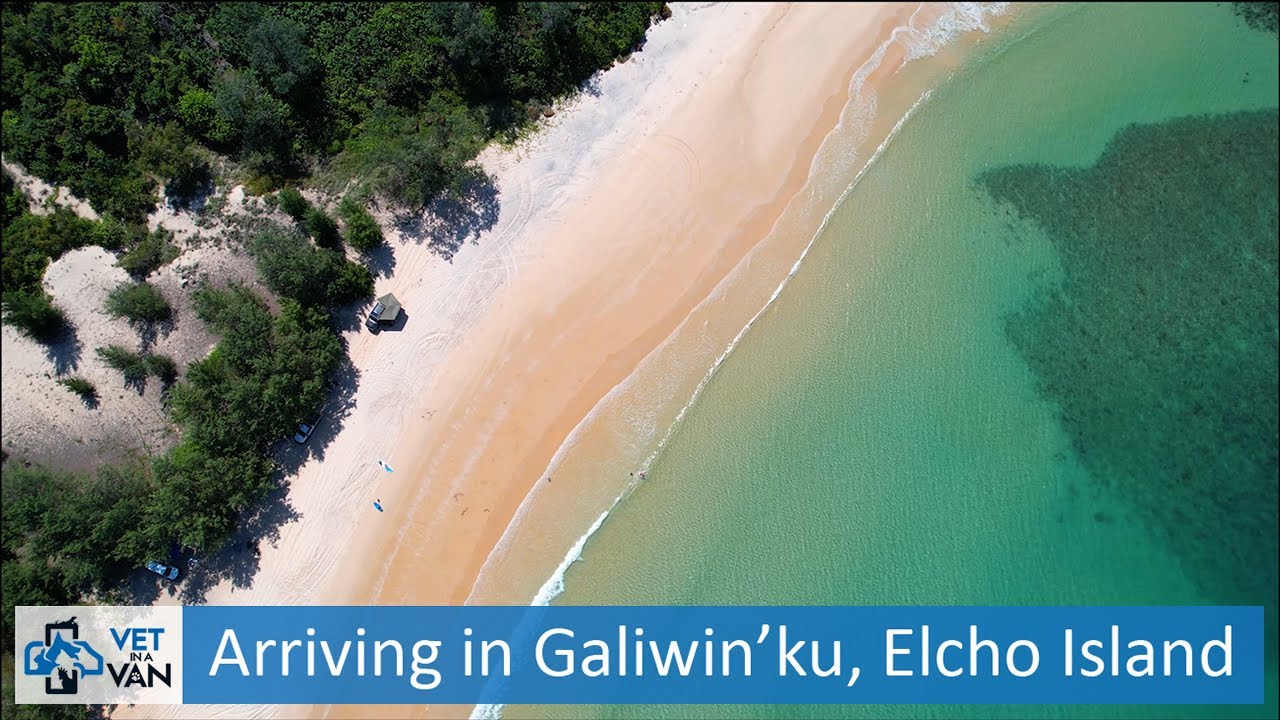 Arriving in Galiwin’ku on remote Elcho Island - East Arnhem Land.