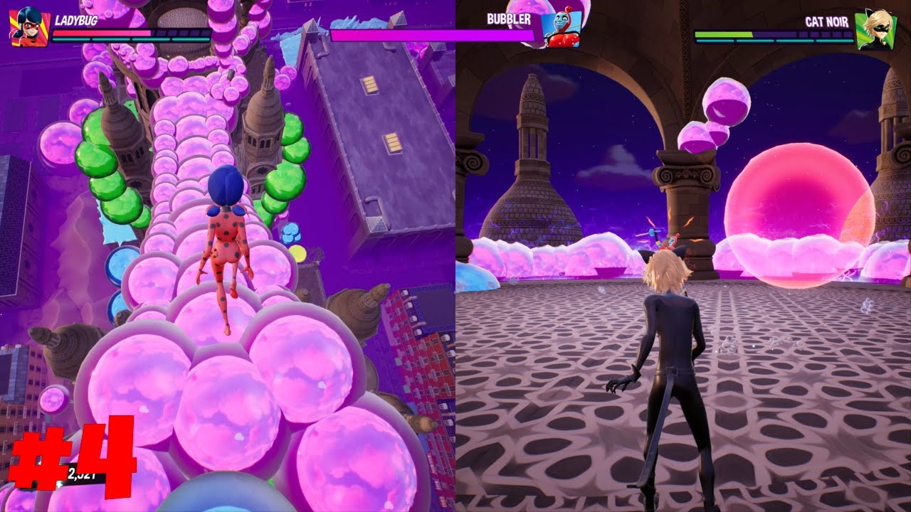Miraculous: Paris Under Siege (локальный кооператив для двух игроков) для PS5 | Уровень 4, 5, 6 (...