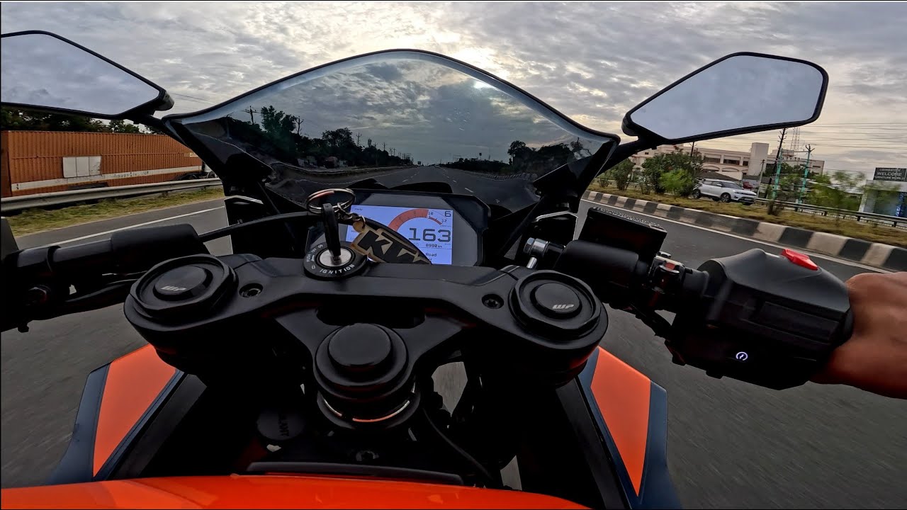 KTM RC 390 Gen 2 (2022&ndash;2025) | 0&ndash;100 & 0&ndash;160 Acceleration Test + City POV Ride