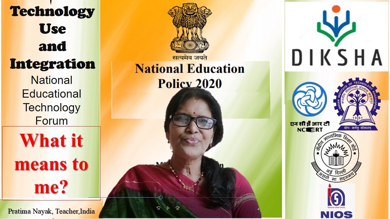 RECOMMENDATIONS  NATIONAL EDUCATION POLICY 2020 | USE AND  INTEGRATION OF TECHNOLOGY IN EDN| NETF