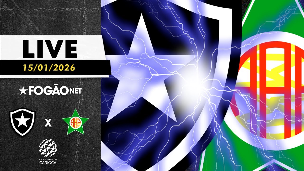 FOGÃONET LIVE: BOTAFOGO X PORTUGUESA-RJ (PRÉ-JOGO) | 1ª RODADA DO CAMPEONATO CARIOCA