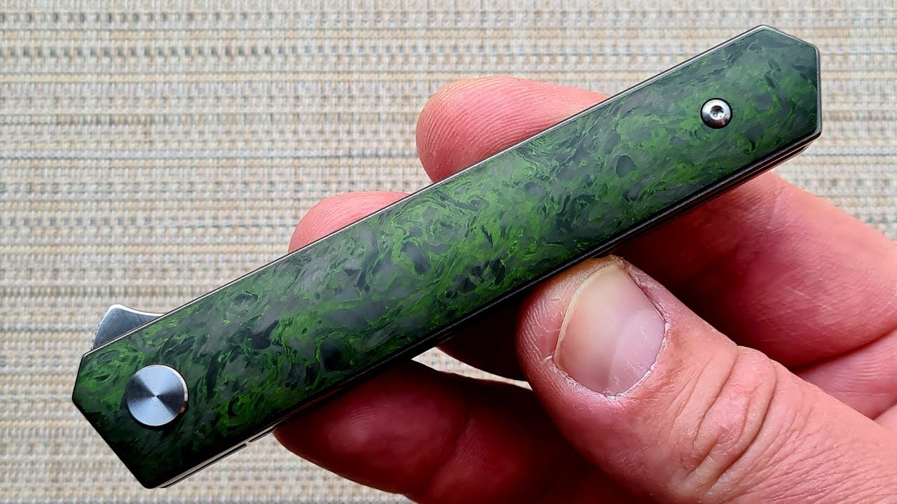 МАЛАХИТОВЫЙ. Нож KWAIKEN MINI LIMITED Böker Plus