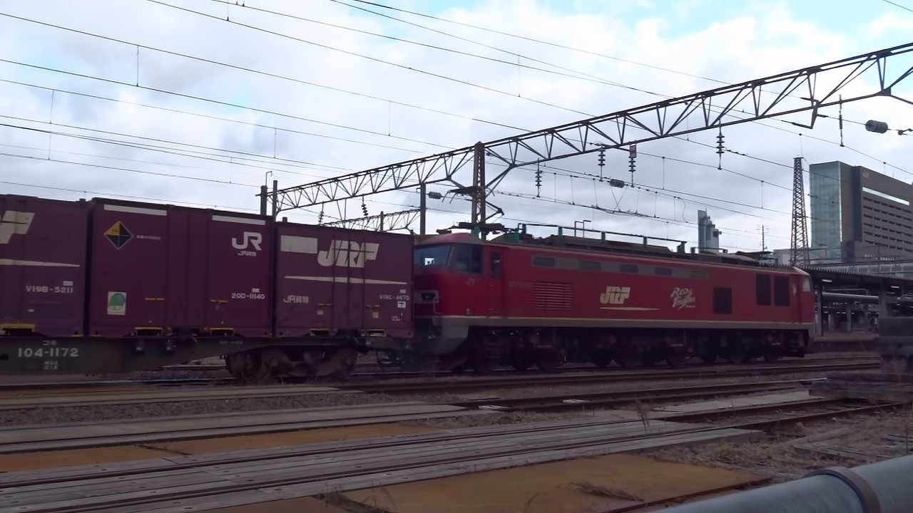 2026.03.01 貨物列車（4094列車）秋田駅到着