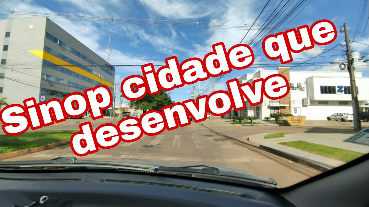 algumas avenidas de Sinop mato grosso