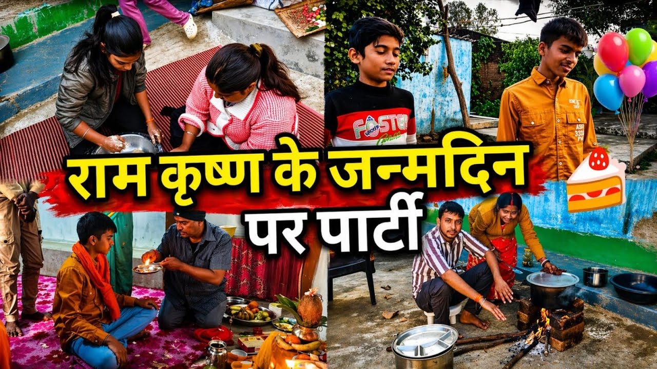 #10 Ramkrishna birthday dhamal masti vlog 