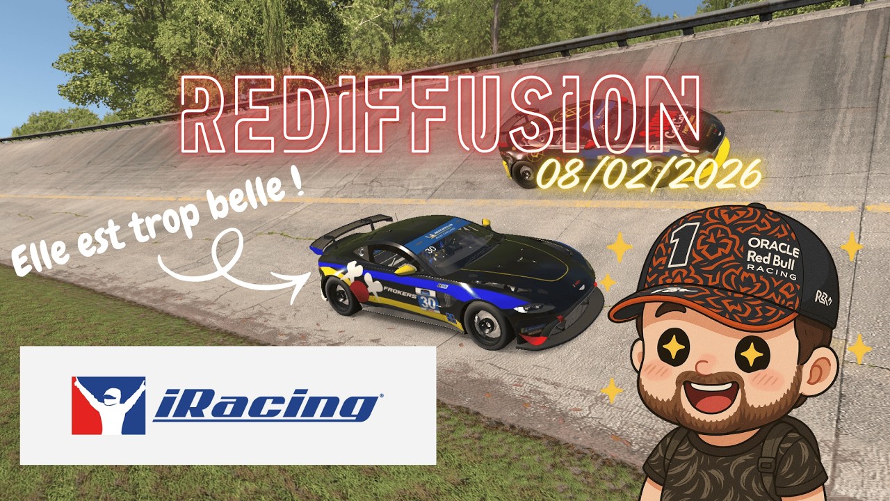Rediffusion Live du 08/02/2026 - Iracing Endurance | 2h de Monza.