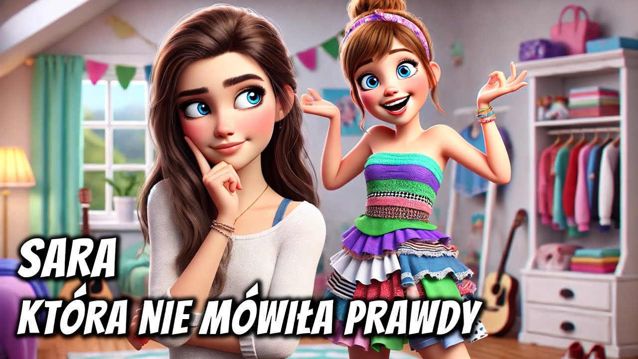 👧📚Sara, która nie mówiła prawdy - Audiobook dla dzieci - Bajka do słuchania na dobranoc 🎧
