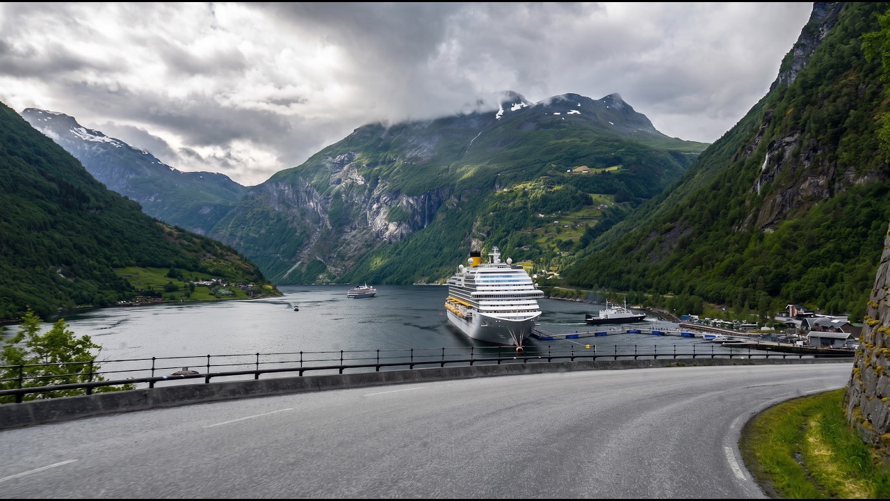 Geiranger Scenic Drive 4K | Grotli to Geinranger, Norway