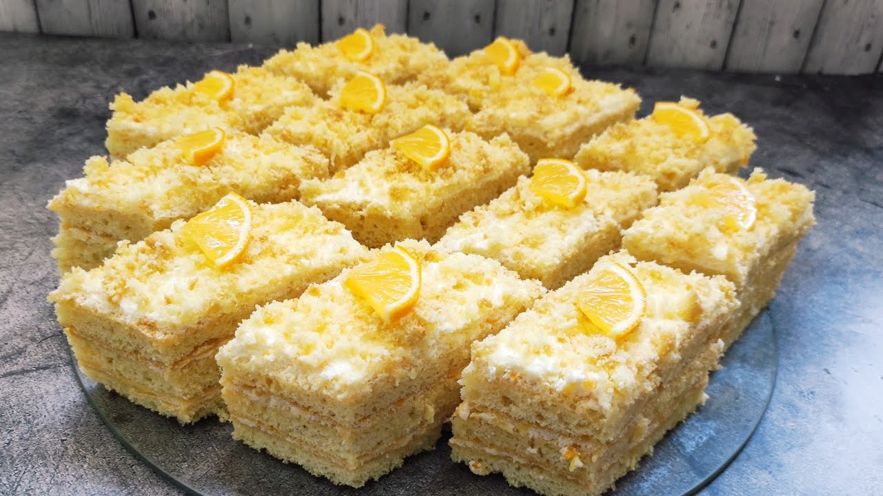 ЛИМОННЫЙ ТОРТ!!Мега Вкусный и Освежающий!! ԿԻՏՐՈՆՈՎ ՏՈՐԹ!!Մեգա համեղ և թարմեցնող