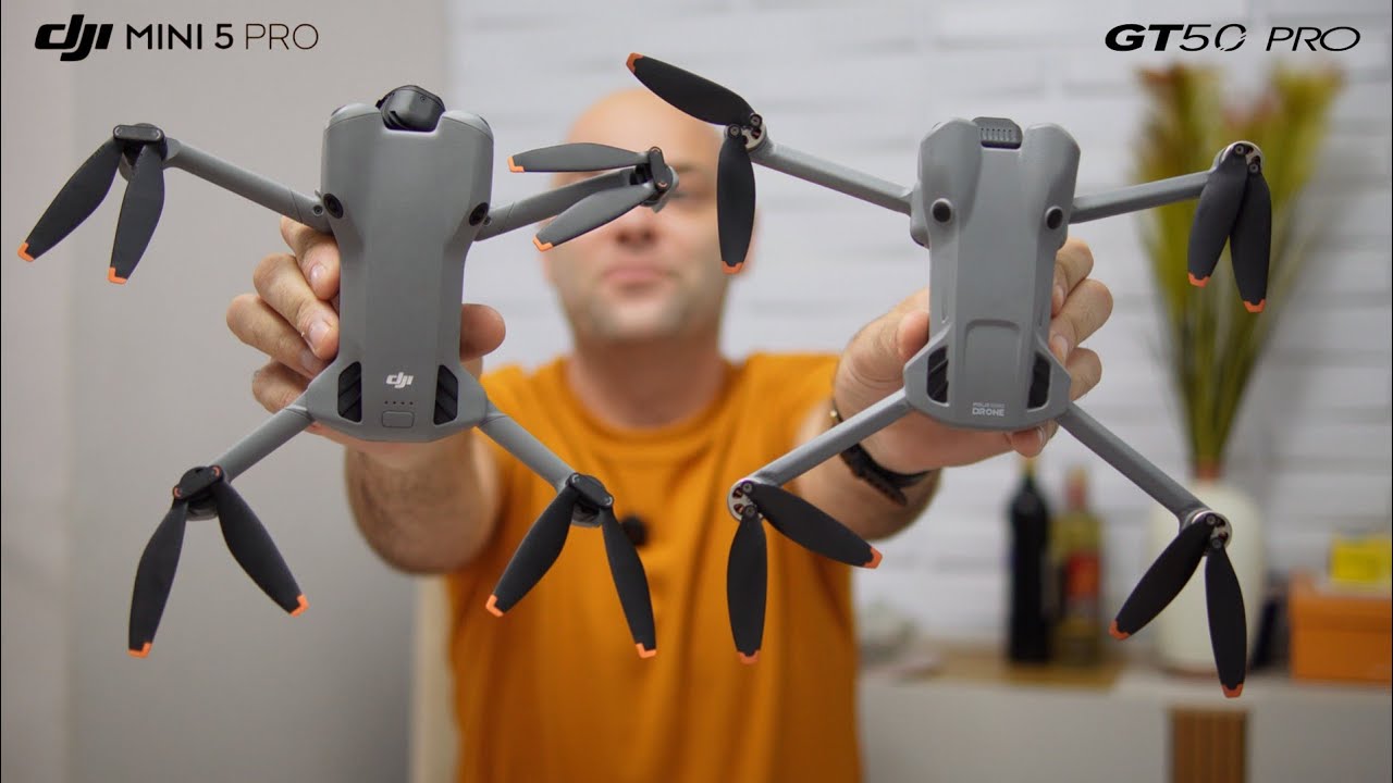 Drone de 300 vs Drone de 6 Mil Veja o Baratinho GT50