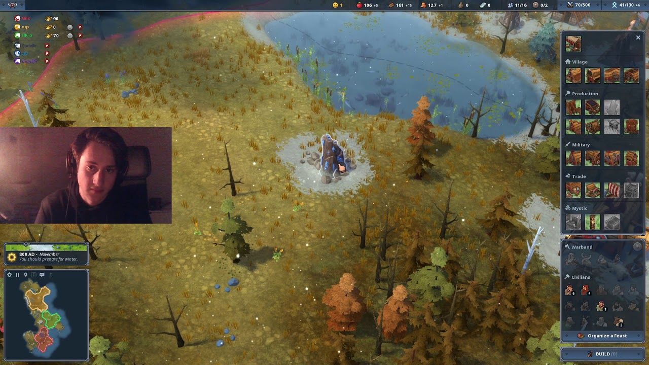 Harass Wolf clan Northgard  500+GP