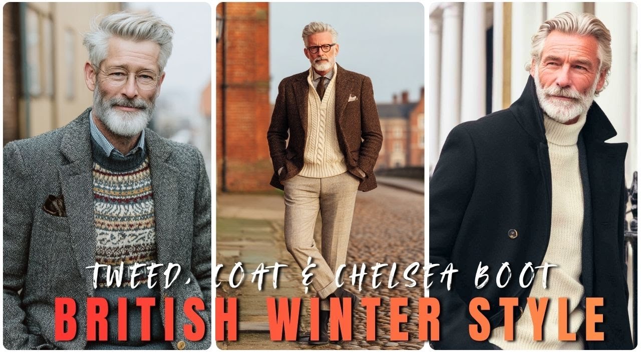 British Winter Gentleman Style &mdash; 20 Tweed, Coat & Chelsea Boot Ideas - men's fashion