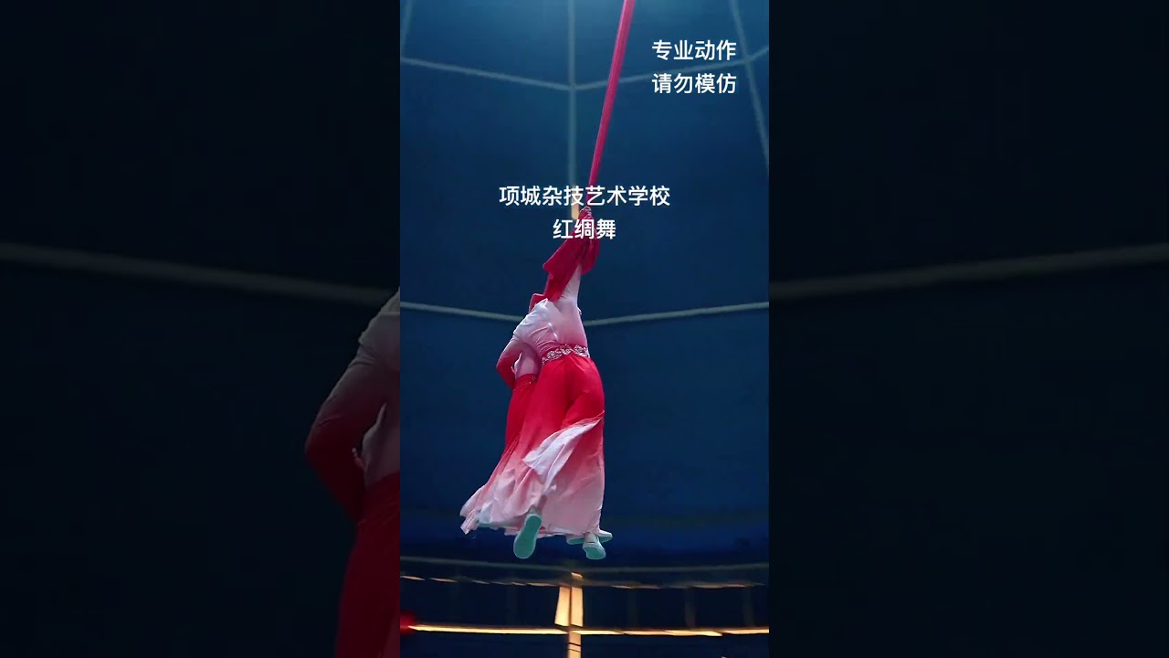 金妙雜技組合，紅綢舞#culture #shorts